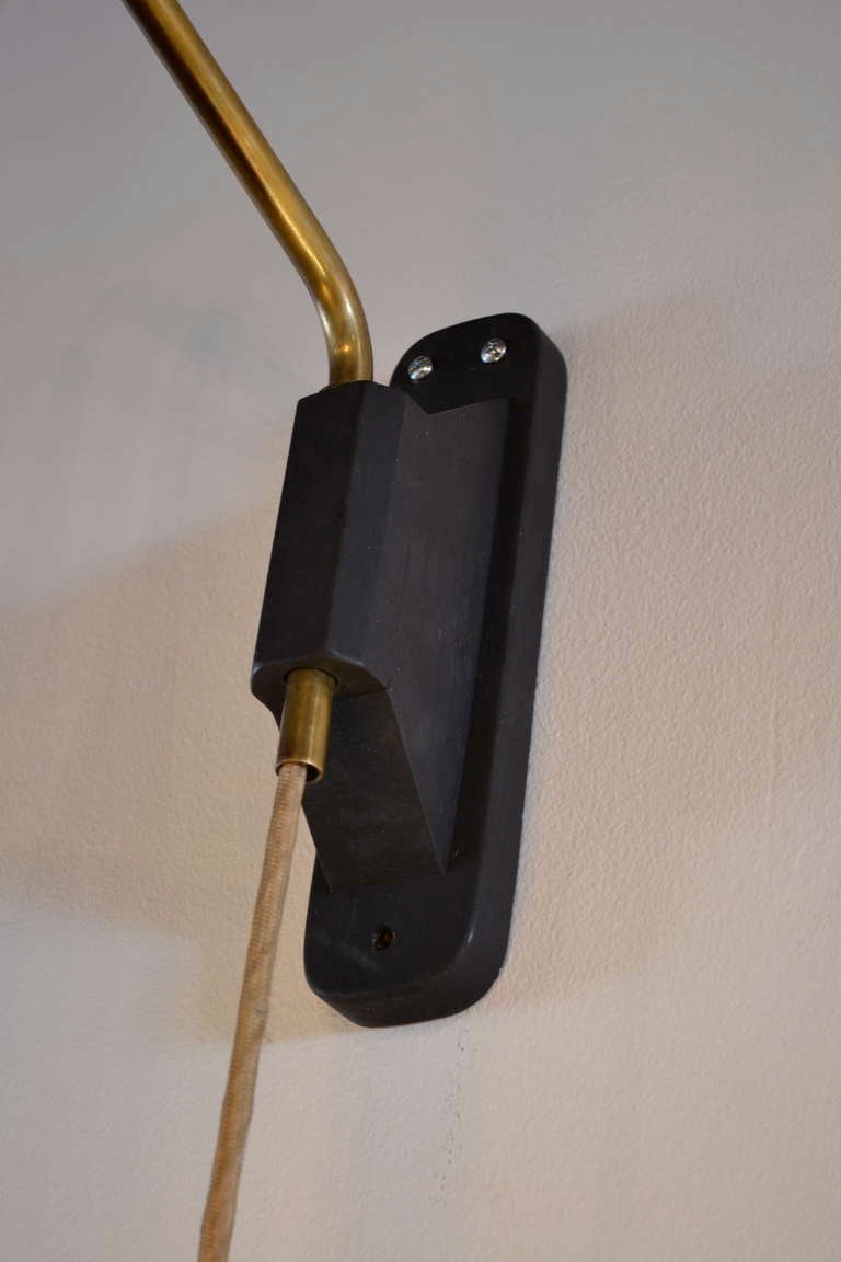 Wall Mounted Pendant Light By Heifetz at 1stdibs
