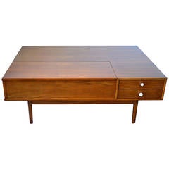 Kipp Stewart For Drexel Walnut Coffee Table