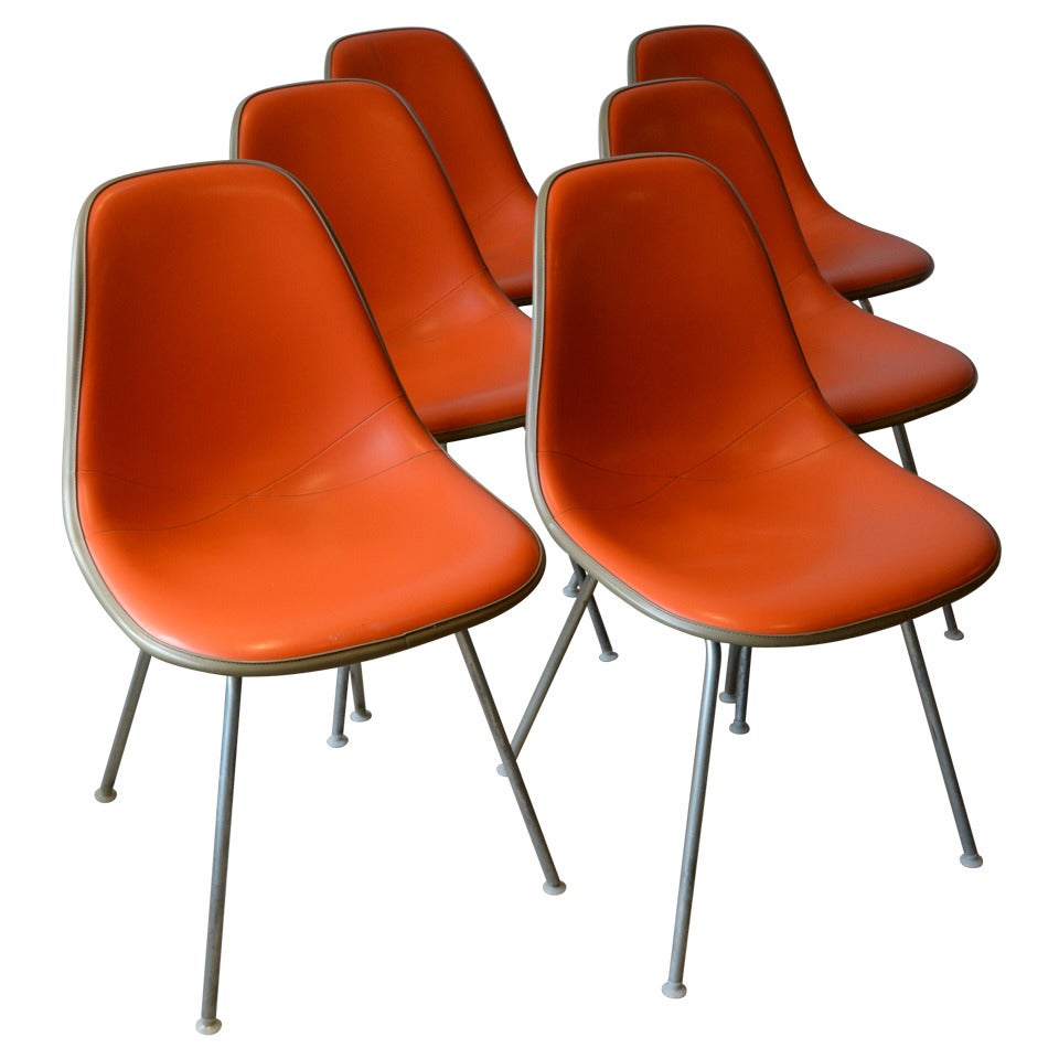 Herman Miller H Base Dining Chairs