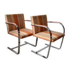 Knoll Brno Flat-Bar Side Chairs