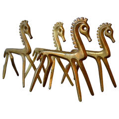 Frederic Weinberg Bronze Horse Sculptures, Mid-Century 12