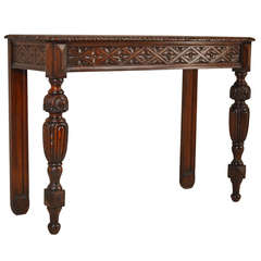 19th-C. English Console Table