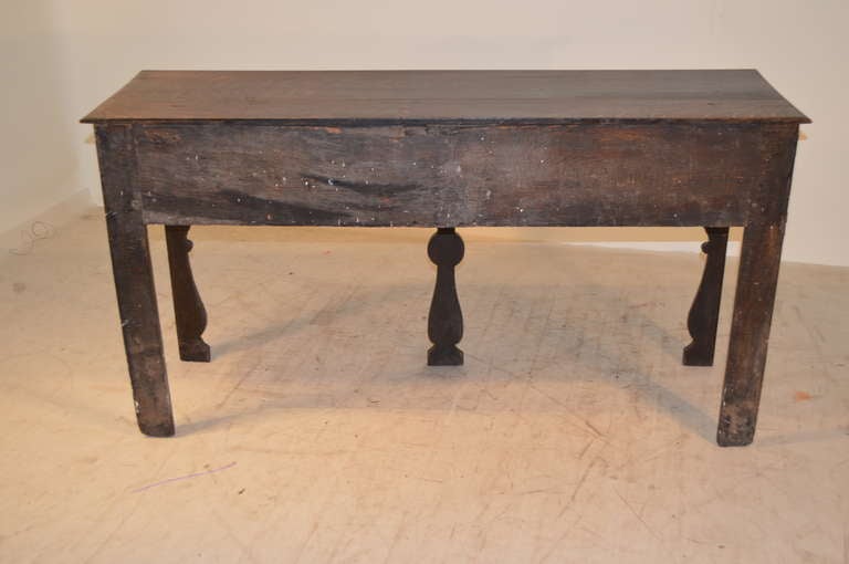 17th-C. Carved Oak Sideboard 4