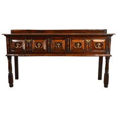 18th Century English Oak Sideboard