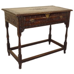 Early 18th-C. Welsh Oak Side Table