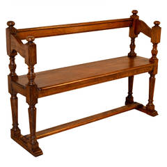 19th Century French Hall Bench