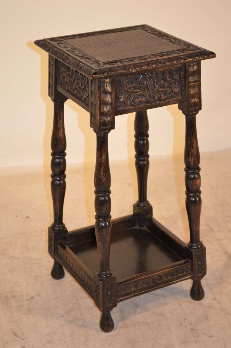 19th Century English Fern Stand