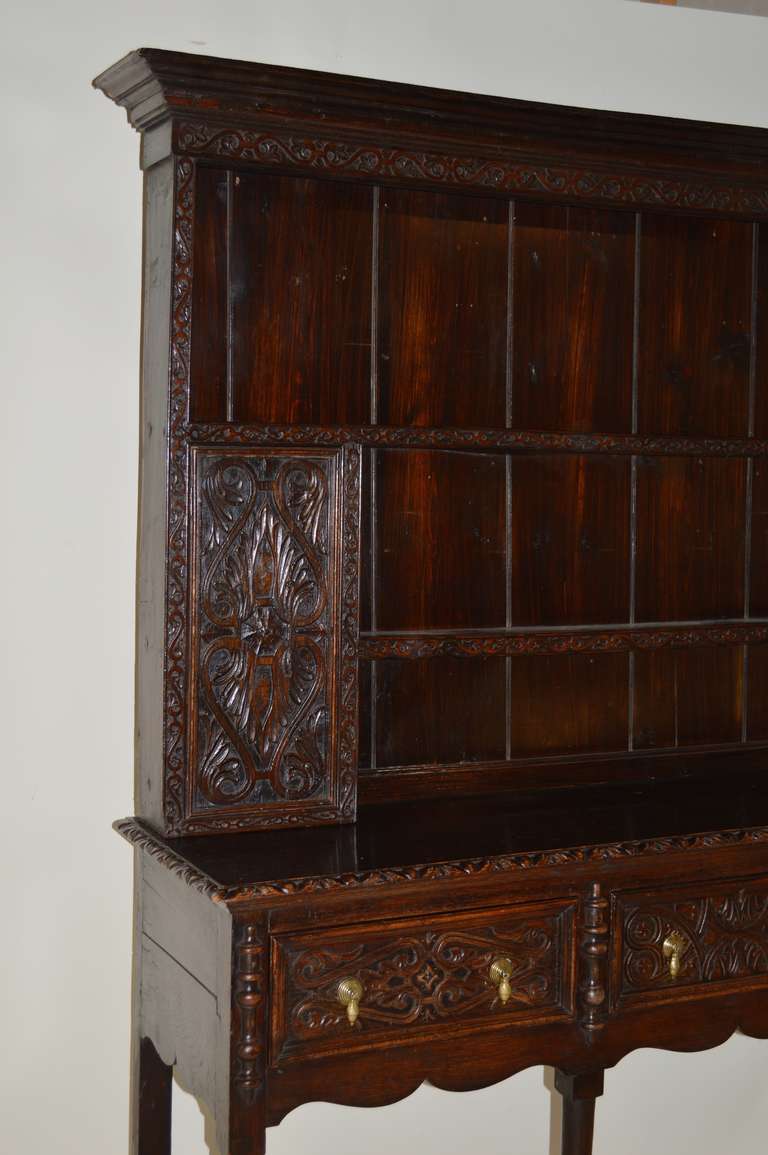 George II 18th Century Welsh Oak Dresser