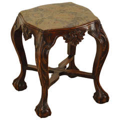 18th Century English Chippendale  Stool