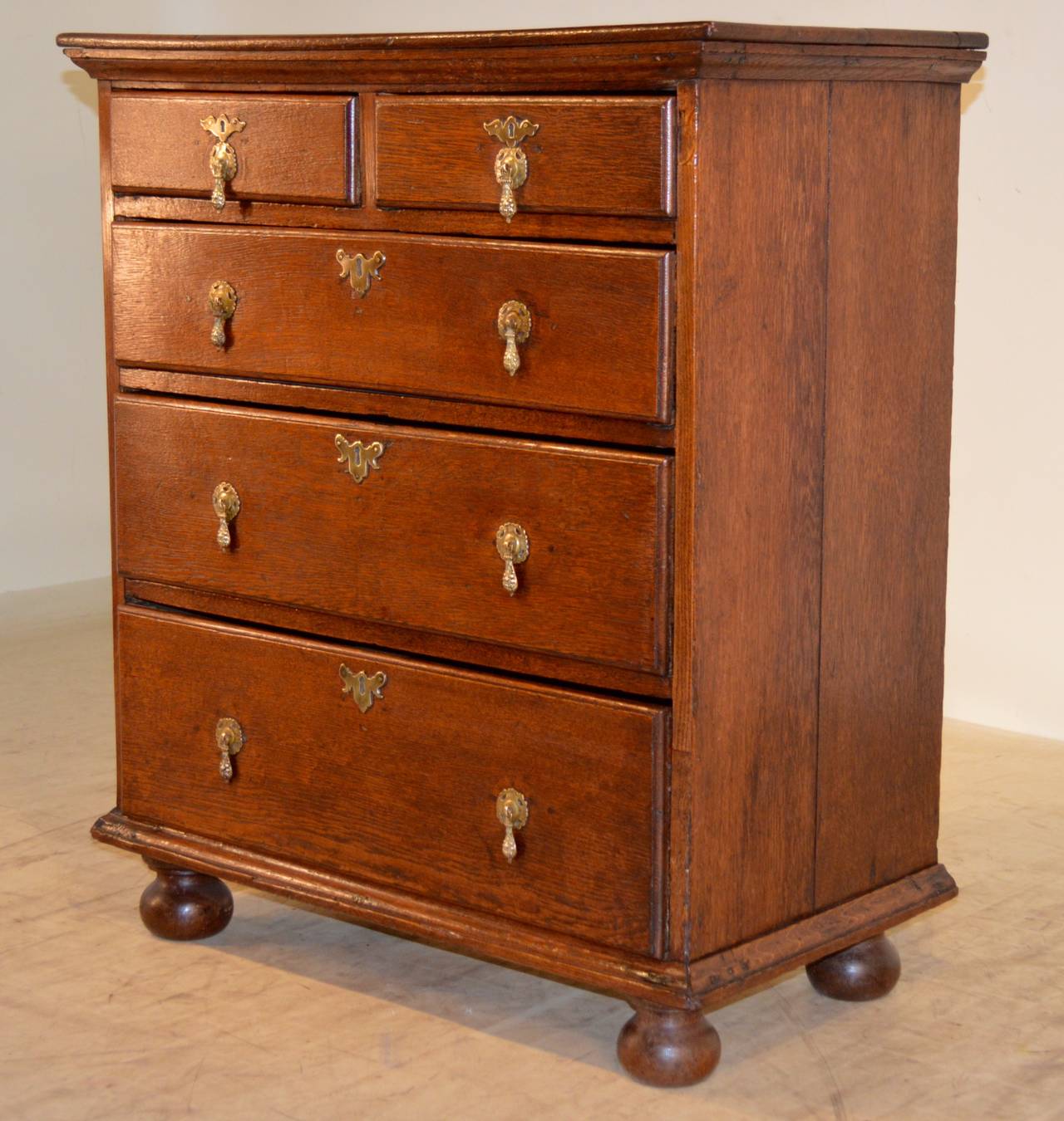 18th Century Georgian Oak Small Chest