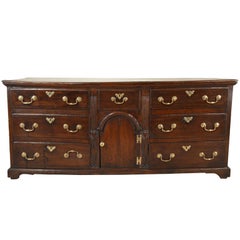 18th Century English Oak Dresser Base