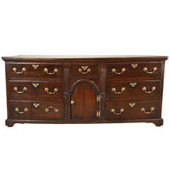 18th Century English Oak Dresser Base 4