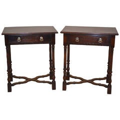 Pair of English Side Tables, circa 1890