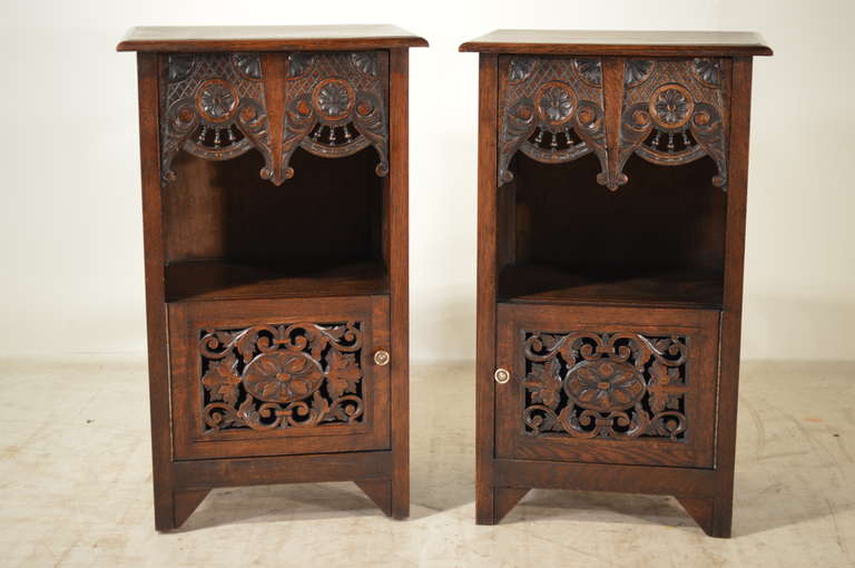 19th Century Pair of Breton Side Tables