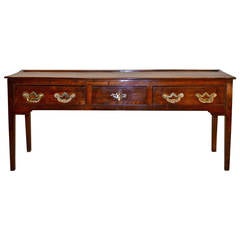 18th Century English Elm Sideboard 11