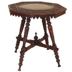 19th-C. Anglo-Indian Side Table