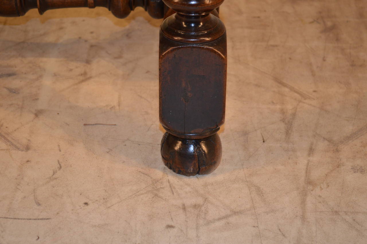 18th Century French Walnut Side Table 5