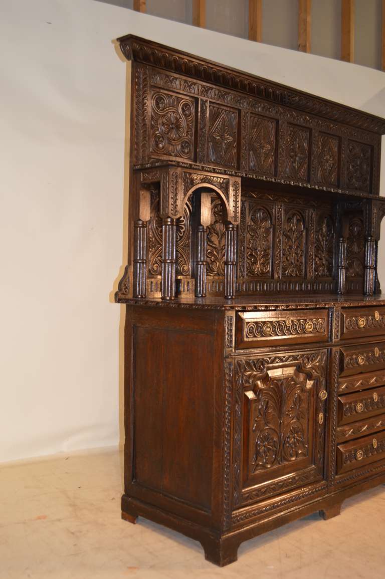 welsh oak dresser