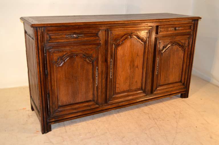 18th Century and Earlier 18th Century French Oak Enfilade