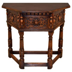 Late 19th Century Scottish Console Table