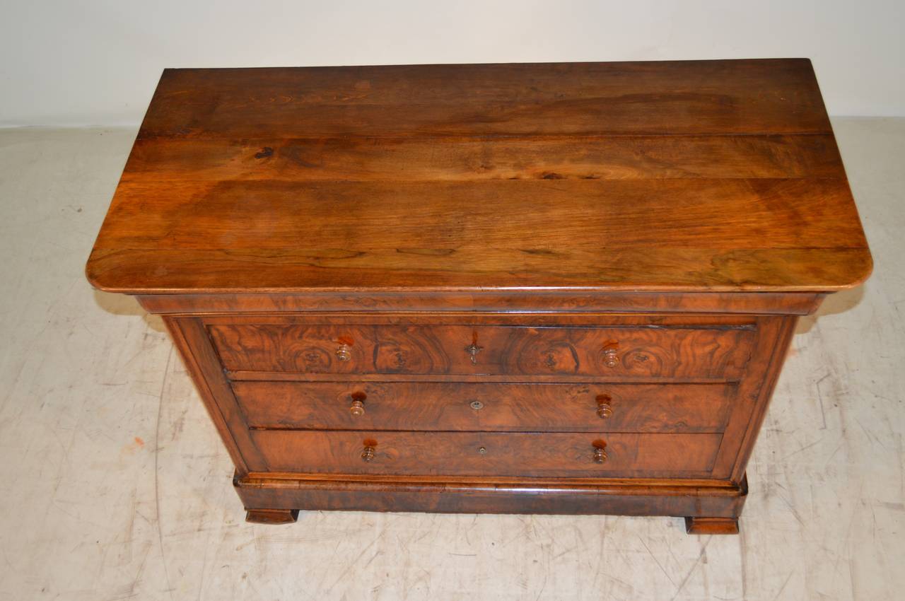 19th Century Louis Phillipe Commode In Excellent Condition In High Point, NC