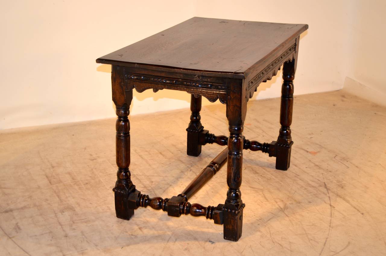 William and Mary 18th Century English Oak Table
