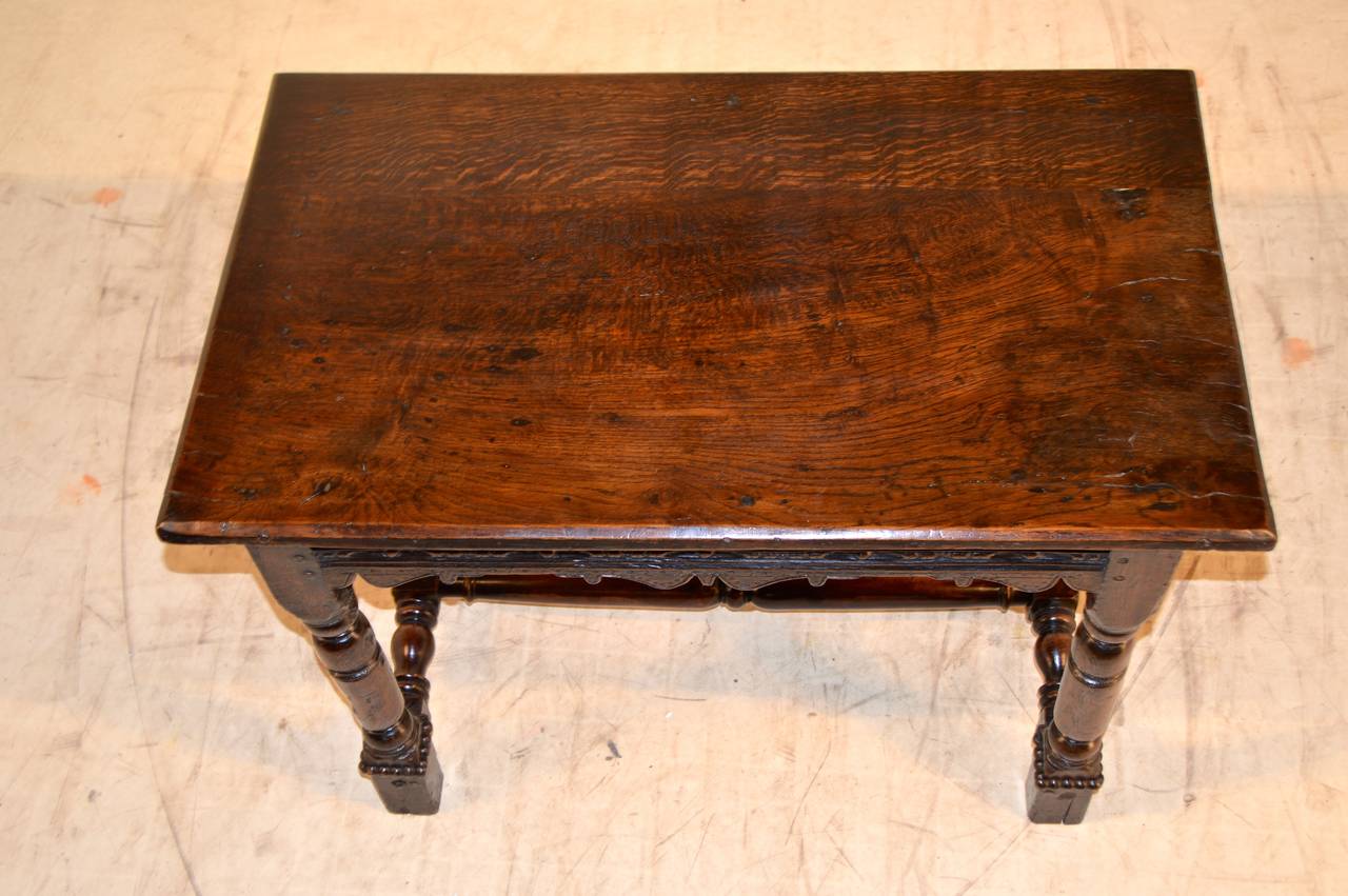 18th Century English Oak Table In Good Condition In High Point, NC