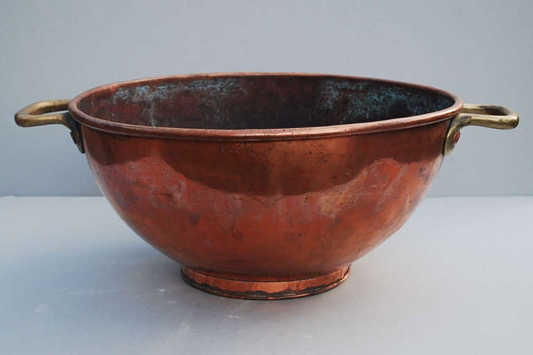 18th Century Dutch Copper Bowl