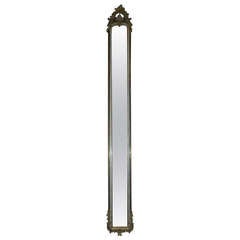 19th C. Gold Gilded High Mirror