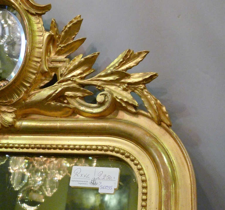 french mirror gold