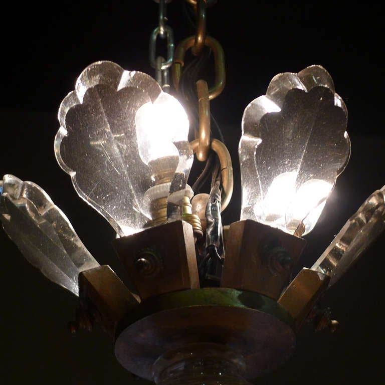 19th Century Crystal Chandelier 2