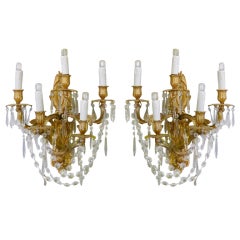19th Century Pair of Wall Sconces 8