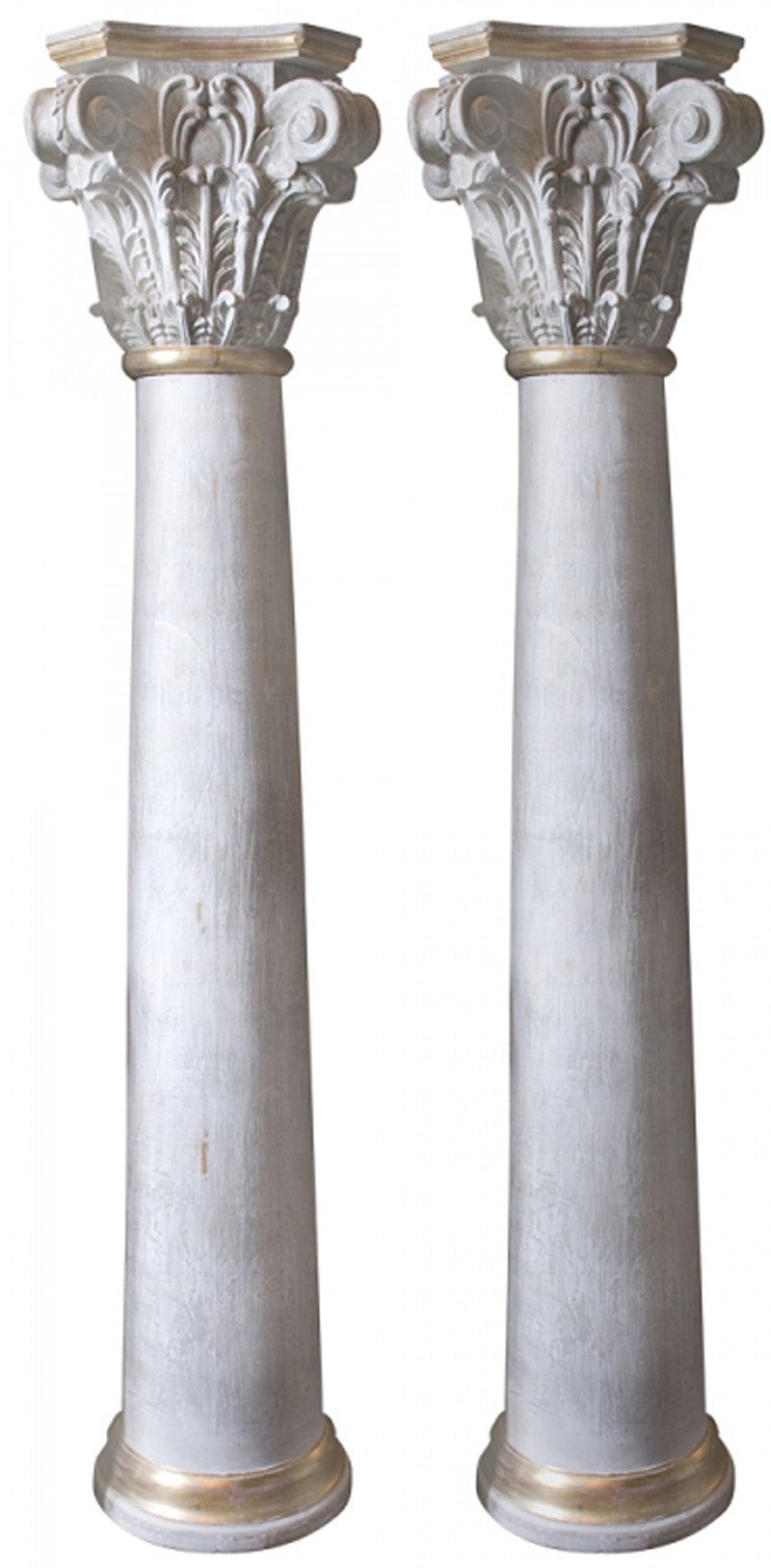 19th Century Pair of Pillars