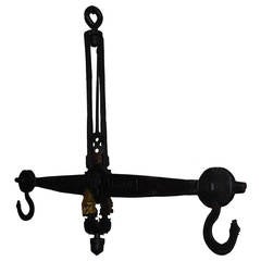 Used 19th Century Wrought Iron Scales and Weighbridge