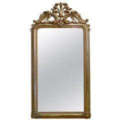 19th C. Gold Gilded Baroque Mirror