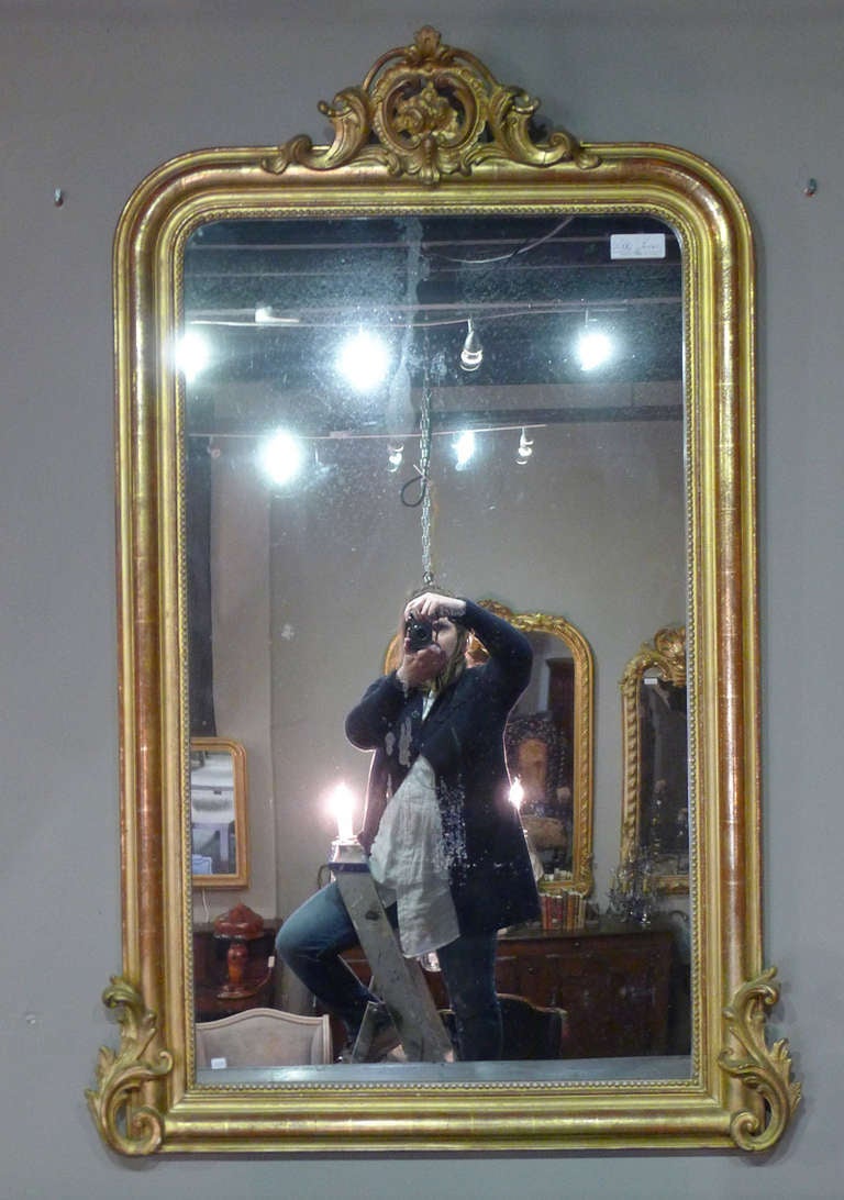 19th c. French Baroque Mirror