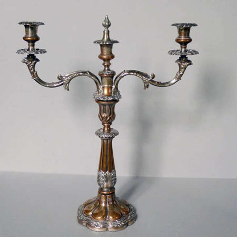 Pair Of 19th C. Candlesticks