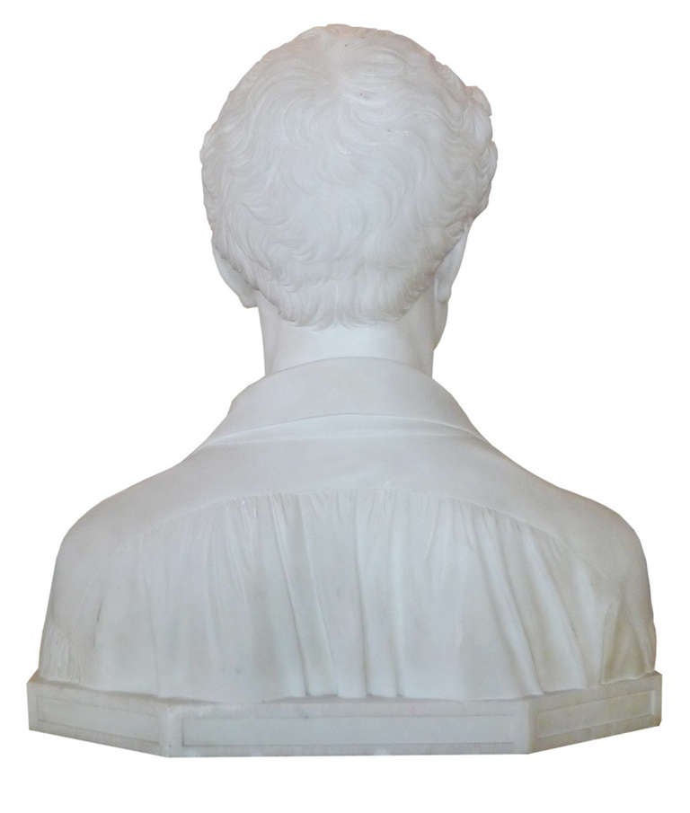 French 20th Century Marble Bust