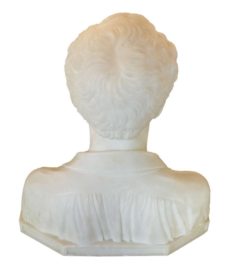 20th Century Marble Bust 1