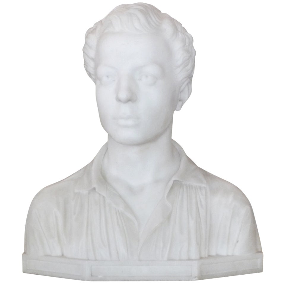 20th Century Marble Bust
