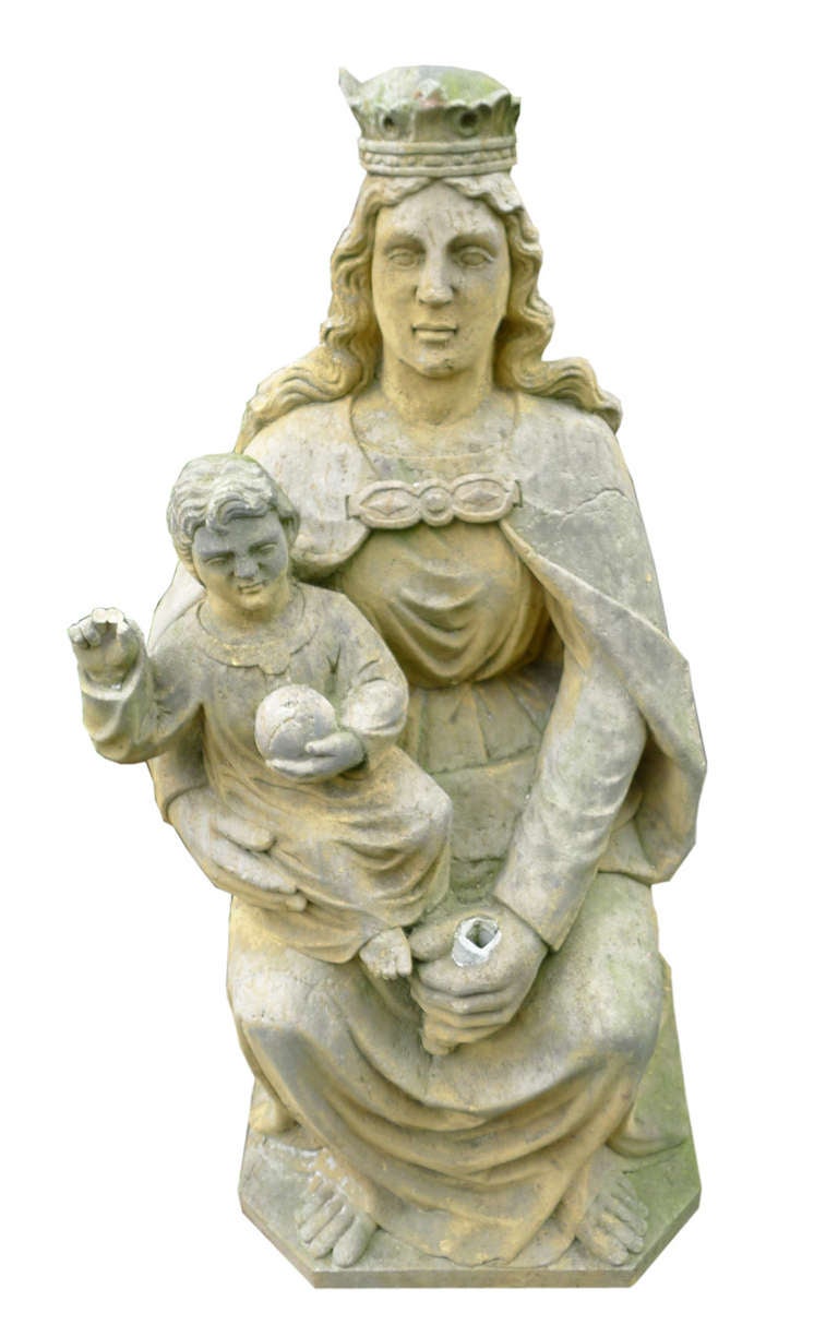 18th Century Madonna with Child 2