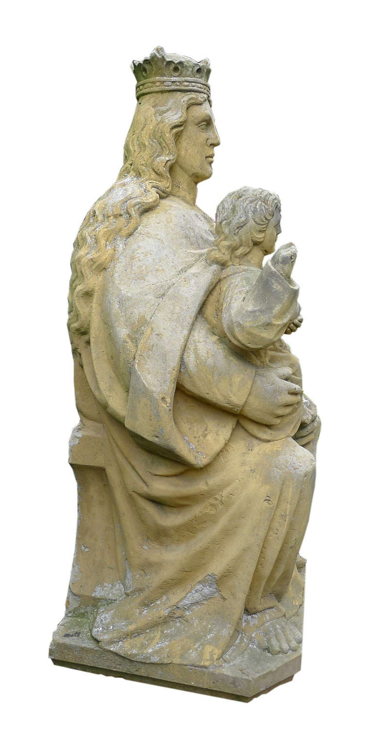 18th Century Madonna with Child 1