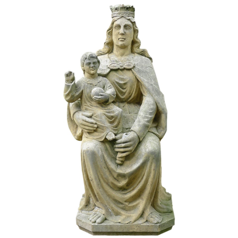 18th Century Madonna with Child