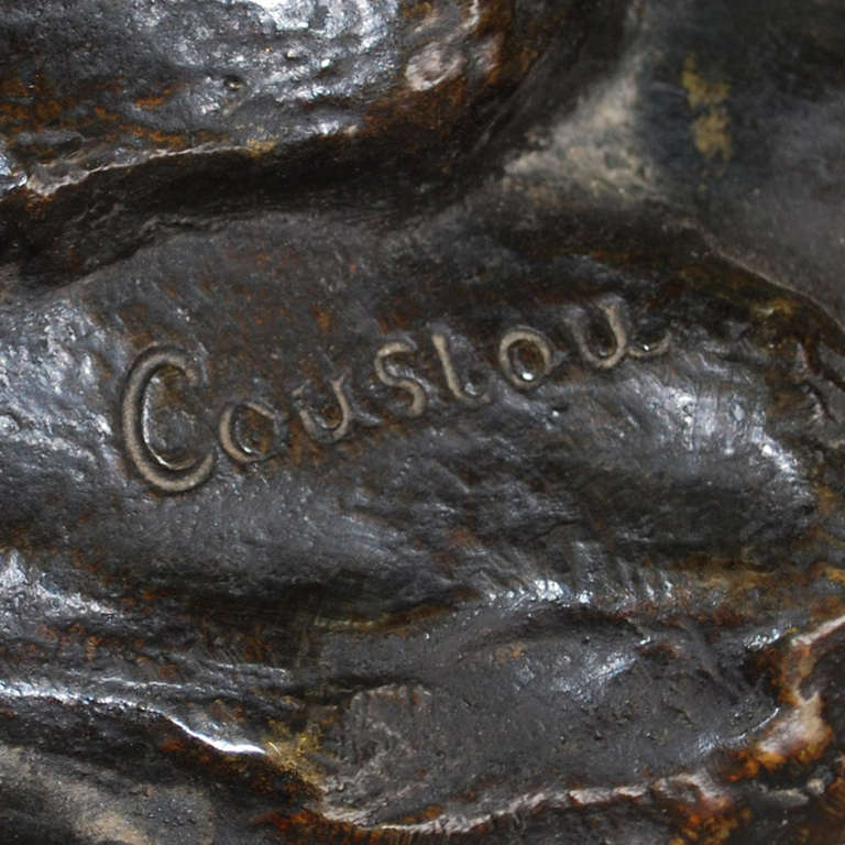 XIXe siècle Cheval de Marly en bronze d'après Cousteau 4