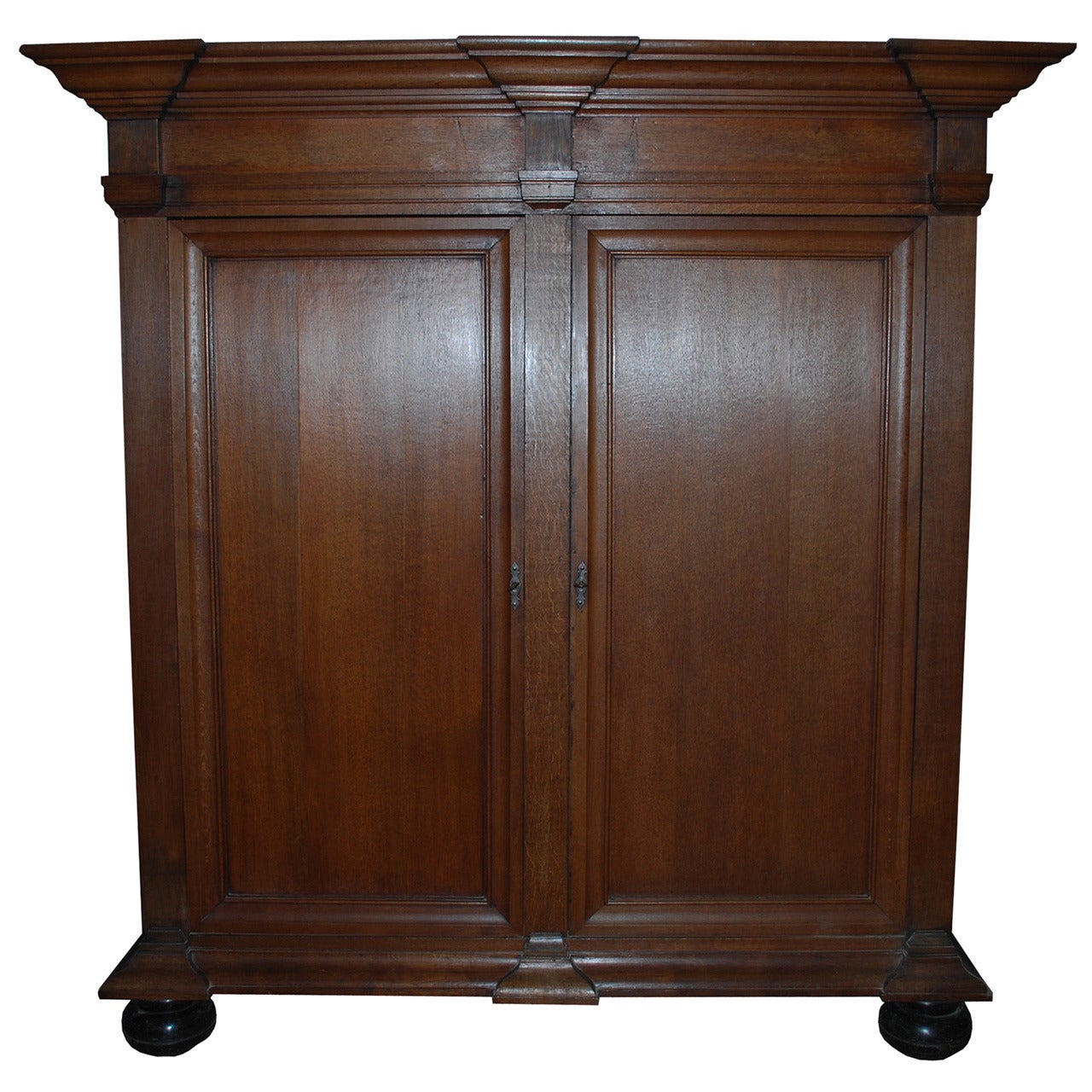 18th Century Dutch Oakwood Cabinet For Sale