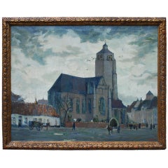 20th Century Painting by Joseph Tilleux