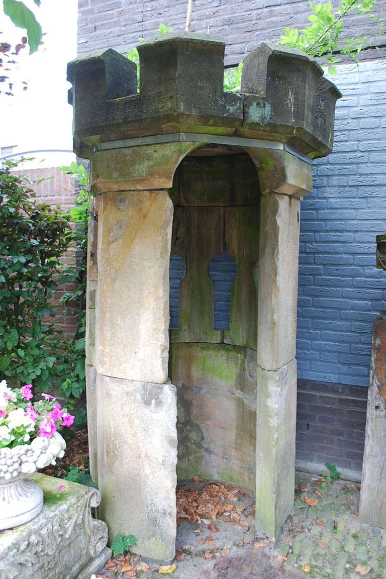 18th C. Sandstone Guard Tower