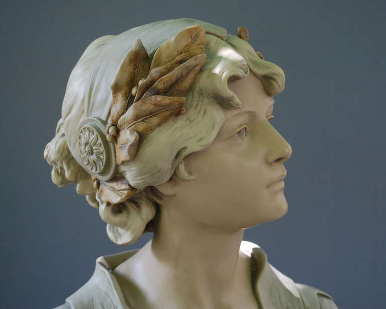 20th Century Art Nouveau Bust, After H.L. Blasche 2