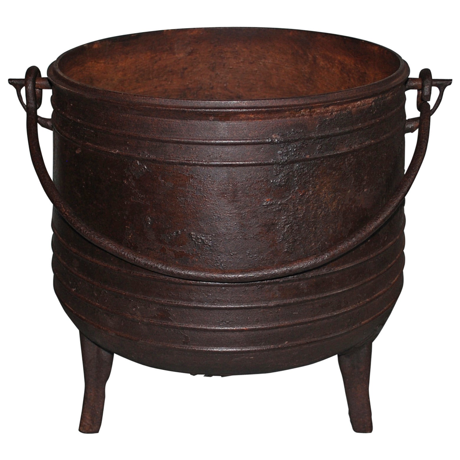 Early 19th Century Cast Iron Pot or Kettle