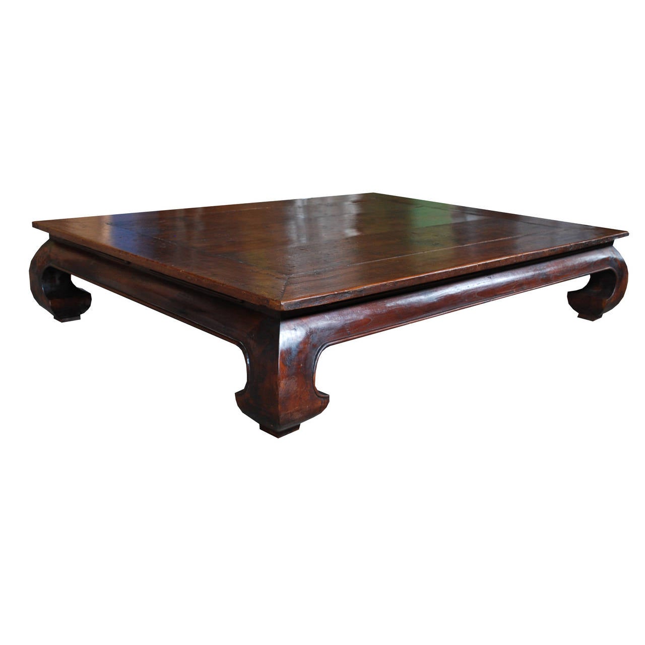 20th century colonial opium leg table made of teakwood.
Originates Indonesia, dating circa 1950.
(Shipping costs on request, depends on destination).